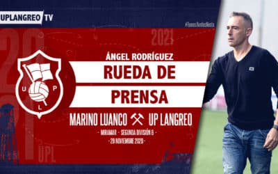 🎦 Ángel Rodríguez | 🎙️ Rueda de Prensa | 🚌 Marino de Luanco – UP Langreo