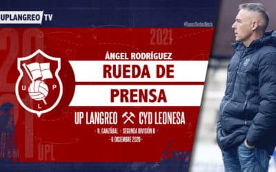 🎦 Ángel Rodríguez | 🎙️ Rueda de Prensa | 🏡 UP Langreo – Cultural y Dptva. Leonesa
