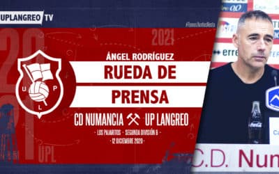 🎦 Ángel Rodríguez | 🎙️ Rueda de Prensa | 🚌 CD Numancia – UP Langreo