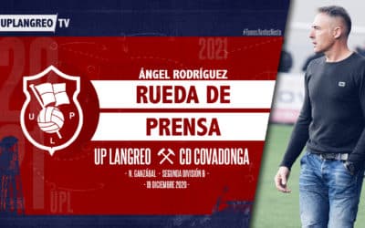 🎦 Ángel Rodríguez | 🎙️ Rueda de Prensa | 🏡 UP Langreo – CD Covadonga