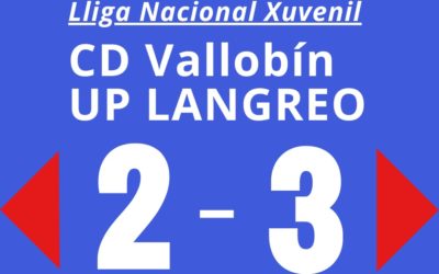 CD Vallobín 2 – 3 UP Langreo  (Xuvenil)