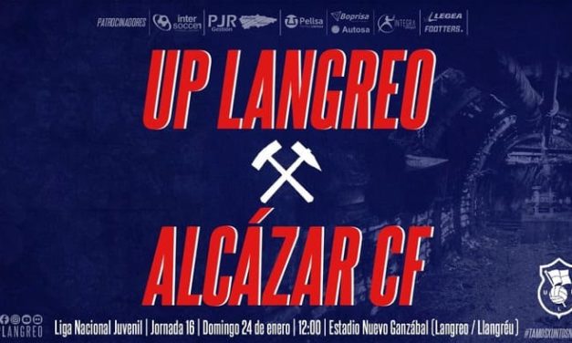 El Juvenil A del UP Langreo recibe al Alcázar en un derbi langreano marcado por las urgencias