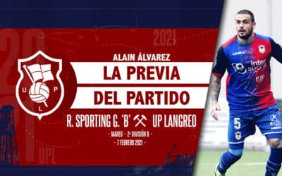 Alain Álvarez | UPLFLASH | R. Sporting Gijón ‘B’ – UP. Langreo
