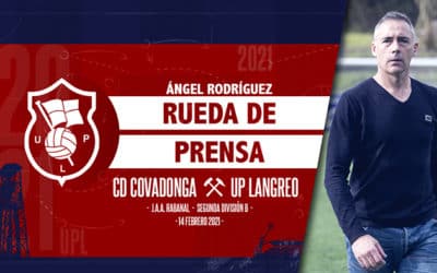 Ángel Rodríguez | Rueda de Prensa | CD Covadonga – UP Langreo