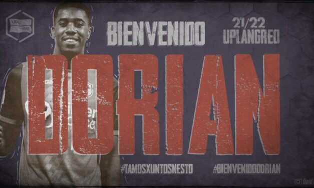 DORIAN APUNTALA LA DELANTERA DEL UP LANGREO