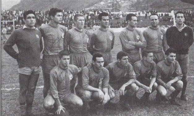 Se cumple el 60 aniversario del primer partido oficial del UP Langreo