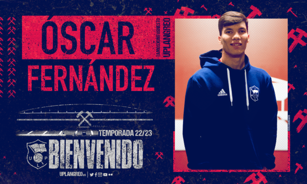 Óscar Fernández, primer refuerzo del UP Langreo