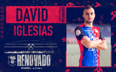 David Iglesias, tercera renovación del UP Langreo