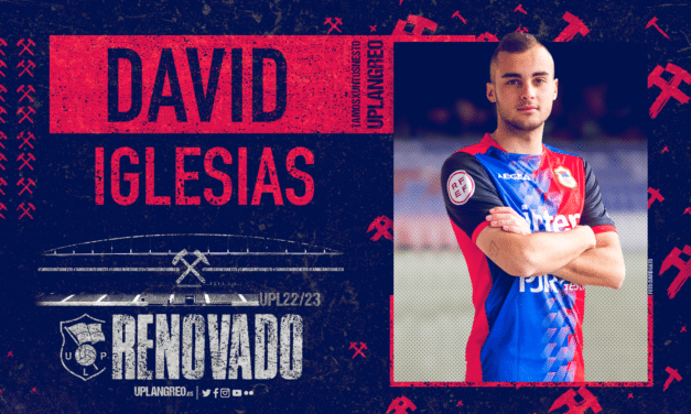 David Iglesias, tercera renovación del UP Langreo
