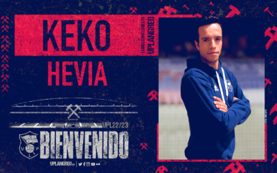 Keko Hevia refuerza la defensa del UP Langreo