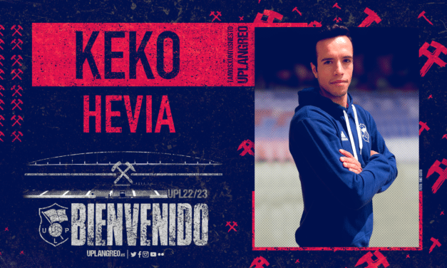 Keko Hevia refuerza la defensa del UP Langreo
