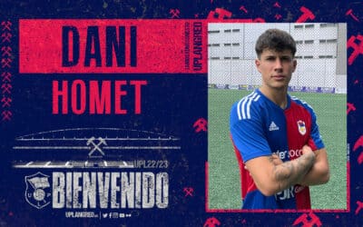 Dani Homet completa la delantera del UP Langreo
