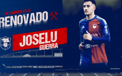 Joselu Guerra, primera renovación del UP Langreo