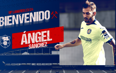 Ángel Sánchez, velocidad para las bandas del UP Langreo