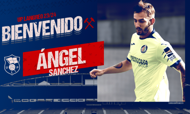 Ángel Sánchez, velocidad para las bandas del UP Langreo
