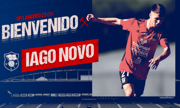 Iago Novo, magia para el centro del campo del UP Langreo