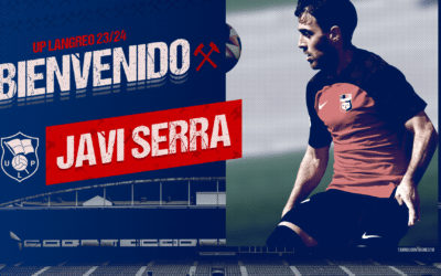 Javi Serra, verticalidad para las bandas del UP Langreo