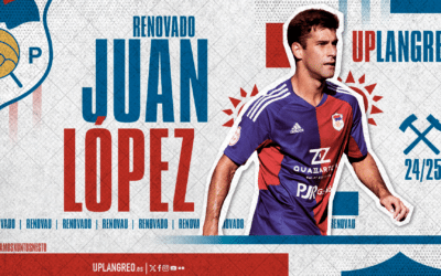 Juan López seguirá liderando la medular del UP Langreo