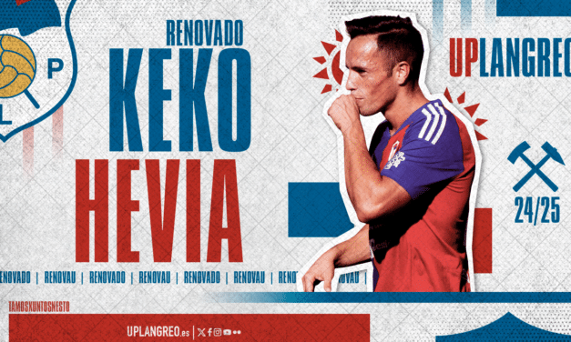 Keko Hevia afronta su tercera campaña en el UP Langreo