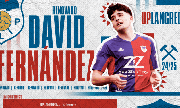 David Fernández apuntala la defensa del UP Langreo
