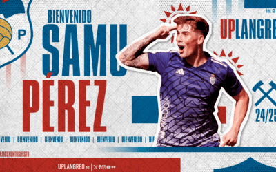 Samu Pérez, verticalidad para el ataque del UP Langreo