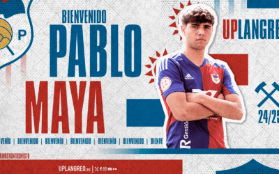 Pablo Maya se compromete con el UP Langreo hasta 2026