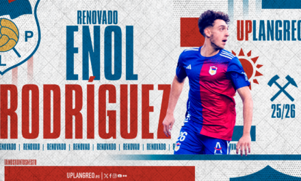 Enol Rodríguez completa el lateral izquierdo del UP Langreo