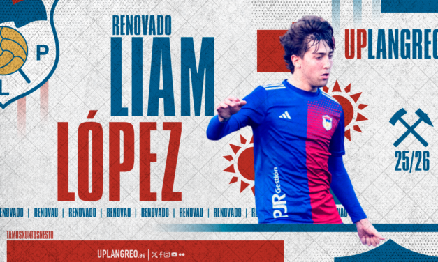 Liam López renueva con el UP Langreo