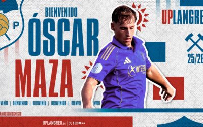 Óscar Maza apuntala la zaga del UP Langreo